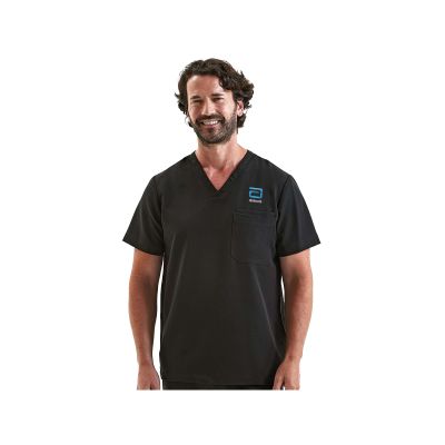 Onna V-Neck Stretch Scrub Top: Men's