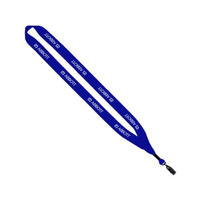 3/4" Lanyard with Bulldog Attachment